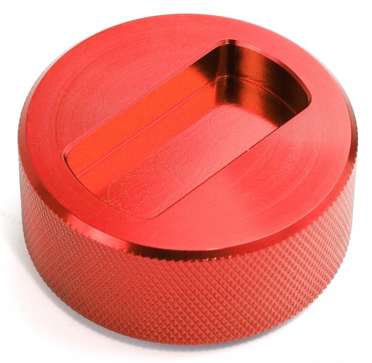 DRC Gabelstecknuss für SHOWA AOS Gabeln, rot