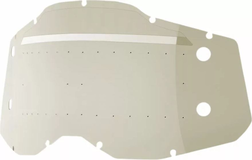 100% Ersatzglas Roll-Off-System Forecast für Racecraft/Accuri/Strata (2. Generation), grau-getönt