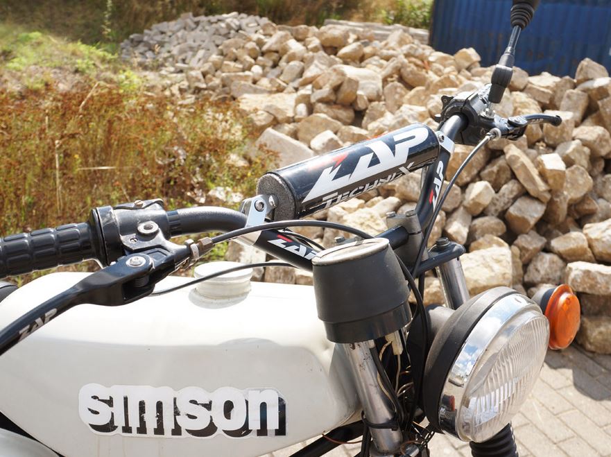 ZAP Mini-Lenker (22mm): MX standard 50-85ccm, schwarz