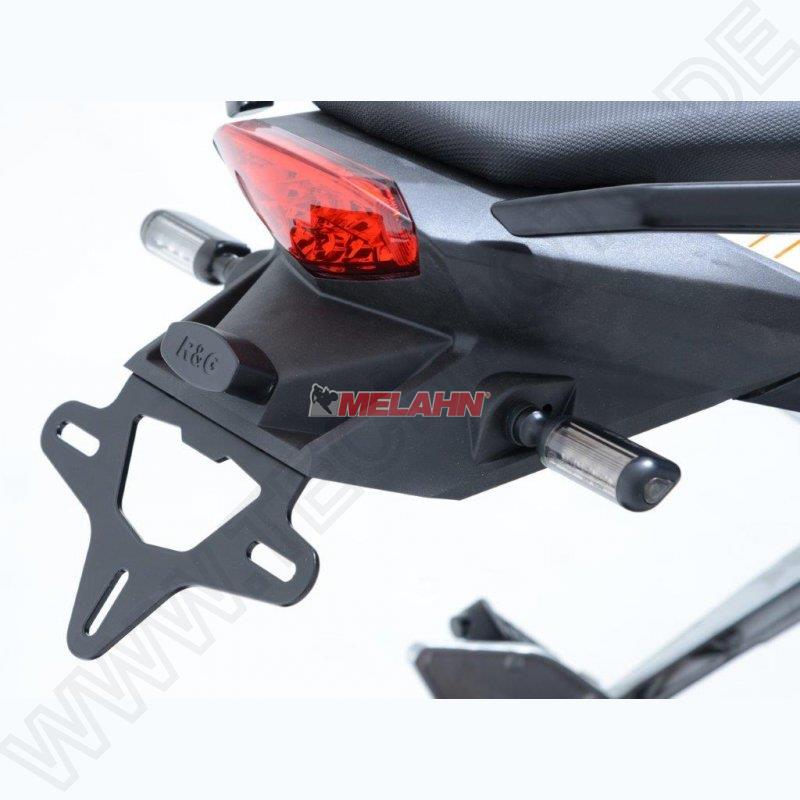 R&G Kennzeichenhalter für KTM 125/200/390 Duke 2011-2016, Aluminium