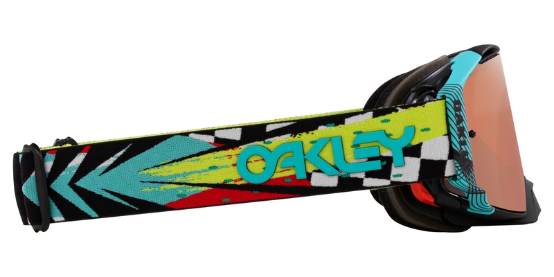 OAKLEY Brille: Airbrake Prizm MX Jeffrey Herlings Signature Series, schwarz/gelb black-iridium