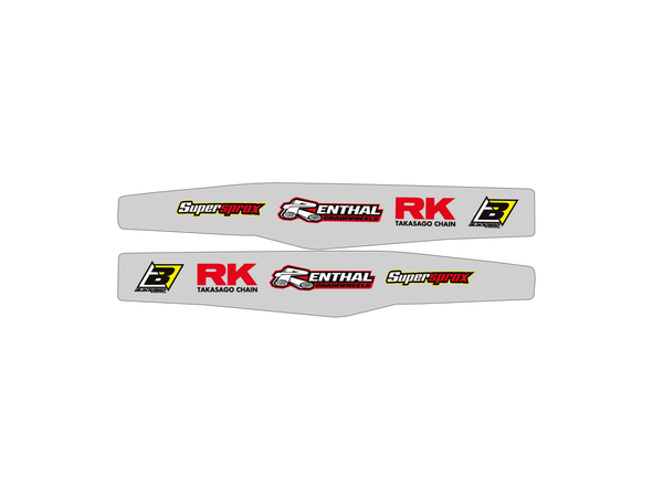 BLACKBIRD Schwingenschutzaufkleber (Paar) für Husqvarna FC/FS/TC 2023-2024 / FE/TE 2024