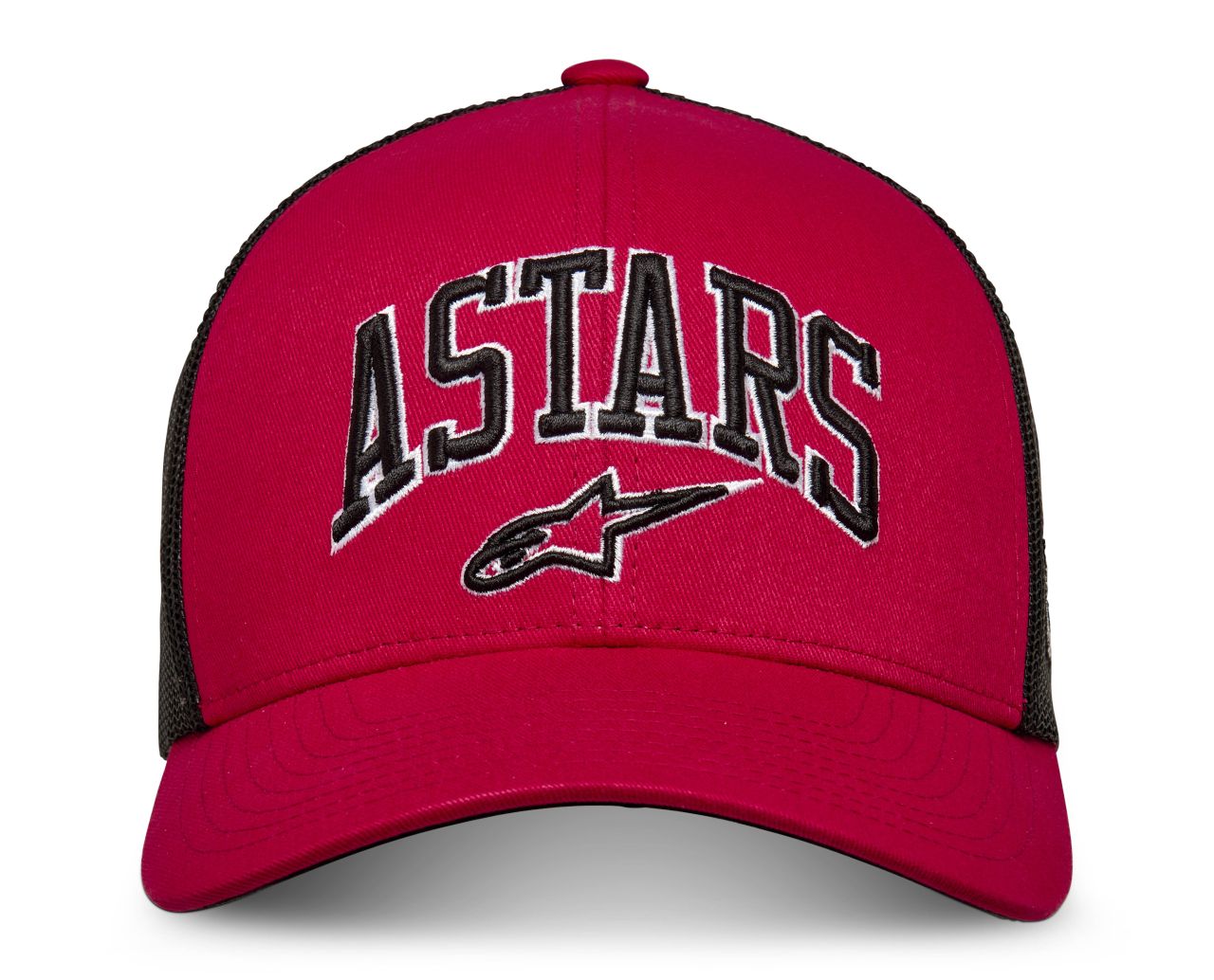 ALPINESTARS Trucker Cap: Dunker, rot/schwarz