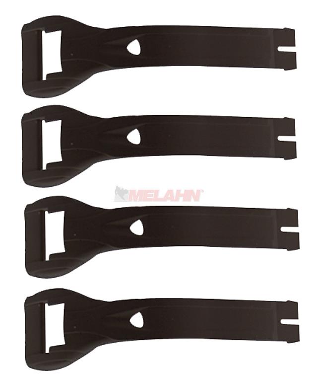 GAERNE Laschen-Set: 120mm, 4 Stück, schwarz