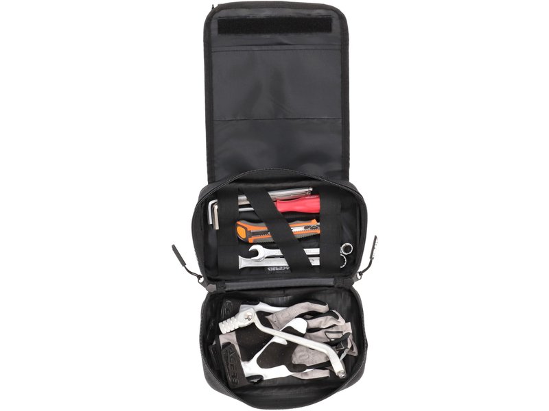 ACERBIS Werkzeugtasche für den hinteren Kotflügel, schwarz/weiß