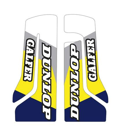 BLACKBIRD Gabelschutzaufkleber (Paar) für Husqvarna FC/TC 20023- / FE/TE 2024-