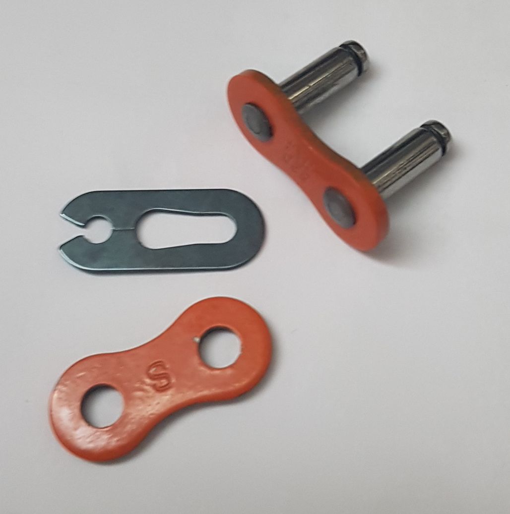 AFAM Kettenschloss 520MX, Clip, orange