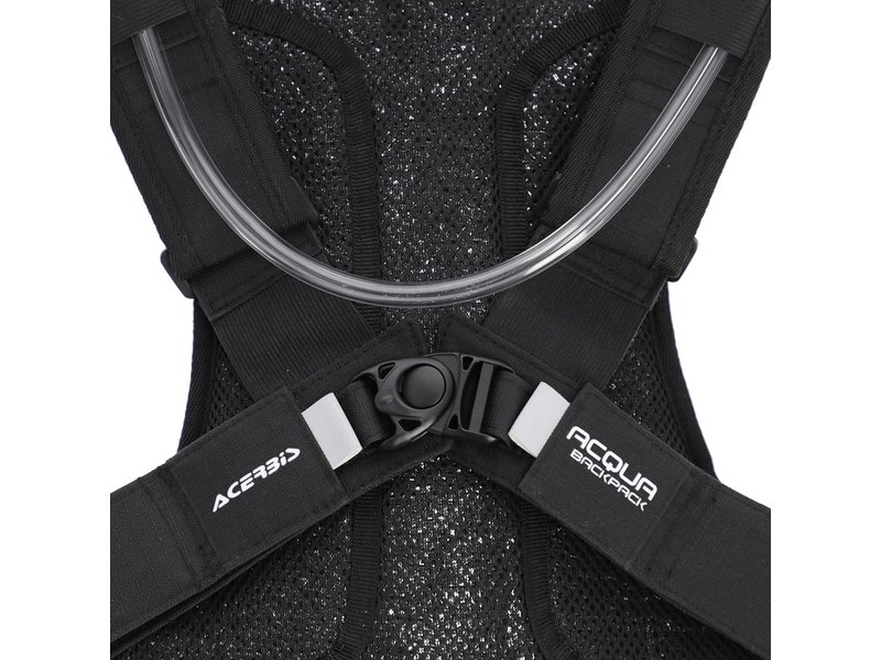 ACERBIS Trinkrucksack: Acqua 2 Liter, schwarz/weiß
