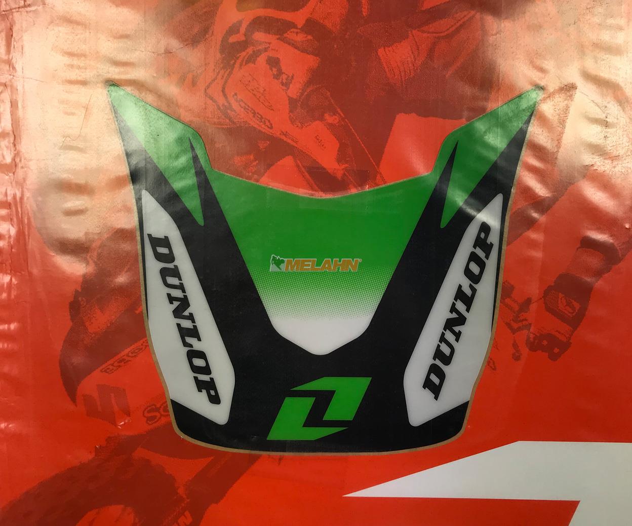 ONE Kotflügelaufkleber vorne KX 85 1998-2017