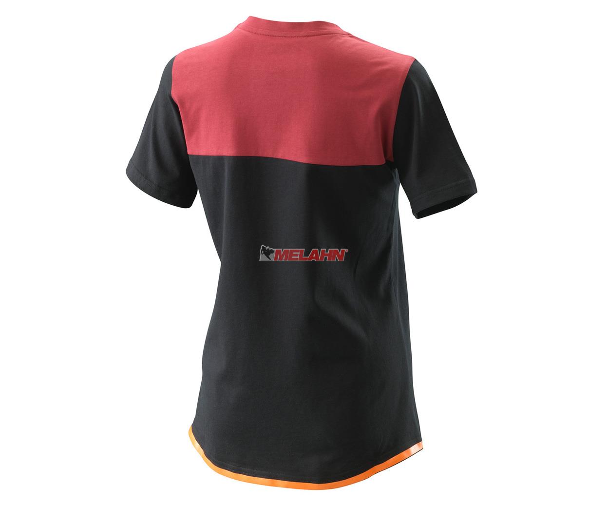 KTM Girls T-Shirt: Pure, schwarz/bordeaux