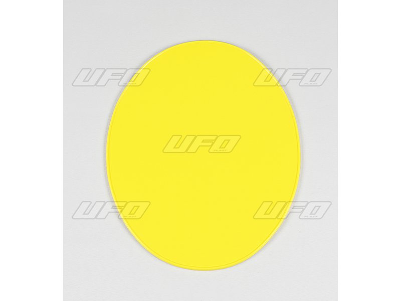 UFO Classic-Starttafel rund, gelb