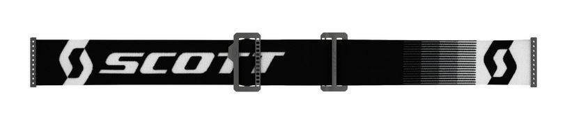 SCOTT Brille: Prospect WFS WORKS-Film-System (50mm), schwarz/weiß, klares Glas