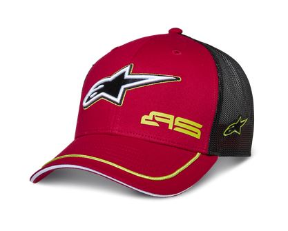 ALPINESTARS Trucker Cap: Exceed, rot/schwarz