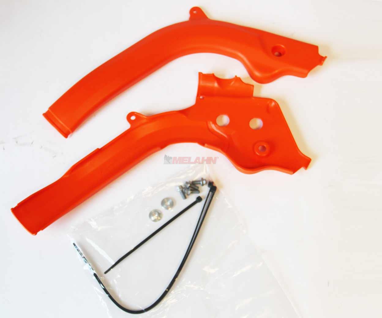 KTM Rahmenschutz-Set (Paar), orange, SX 16-22 / EXC 17-23