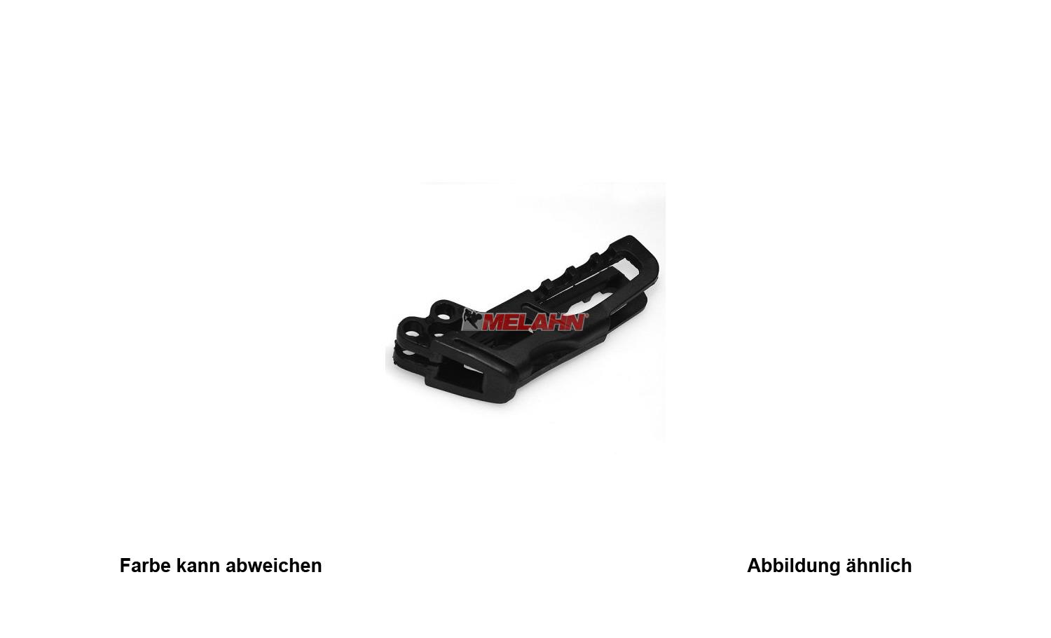 UFO Kettenführung für YAMAHA YZ 125/250 2009- / YZF 250 07-23 / 450 07-22 / WRF 2007-, schwarz