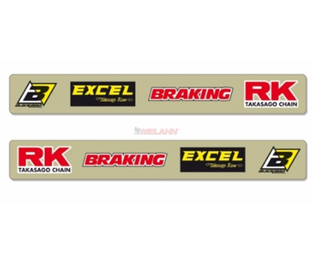 BLACKBIRD Schwingenaufkleber (Paar) RM/RMZ 96-