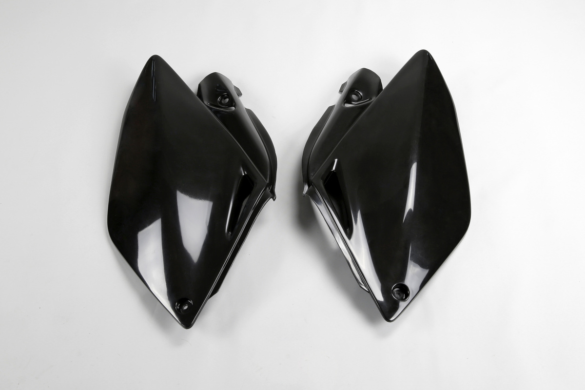 UFO Seitenteile (Paar) für HONDA CRF 250 R 2006-2009, schwarz