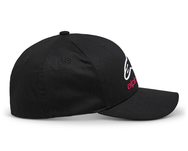 ALPINESTARS Flexfit Cap: Always, schwarz/weiß/rot