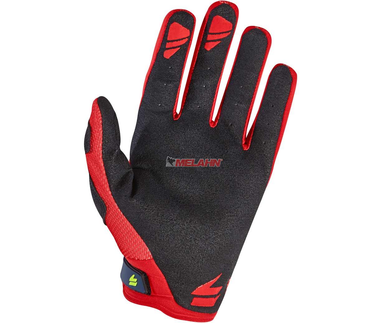 SHIFT Handschuh: 3Lack Pro, navy/rot