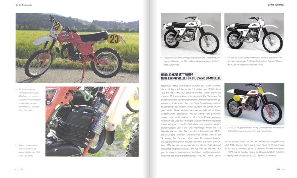 Buch: KTM-Motoräder seit 1953 von Leo Keller