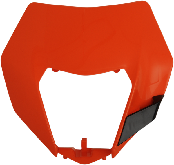 UFO Lampenmaske ohne Scheinwerfer für KTM EXC 2014-2016, orange