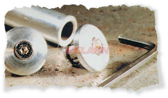 BIKE IT Aluminium-Lenkerstopfen (Paar), 13,8mm