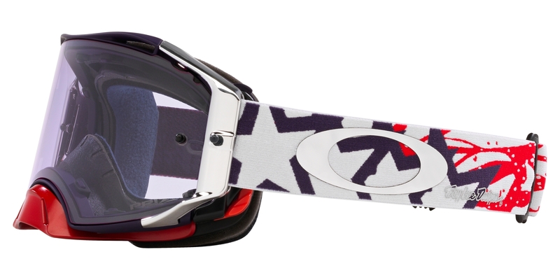 OAKLEY Brille: Airbrake Prizm MX TLD RWB stars, low-light Glas