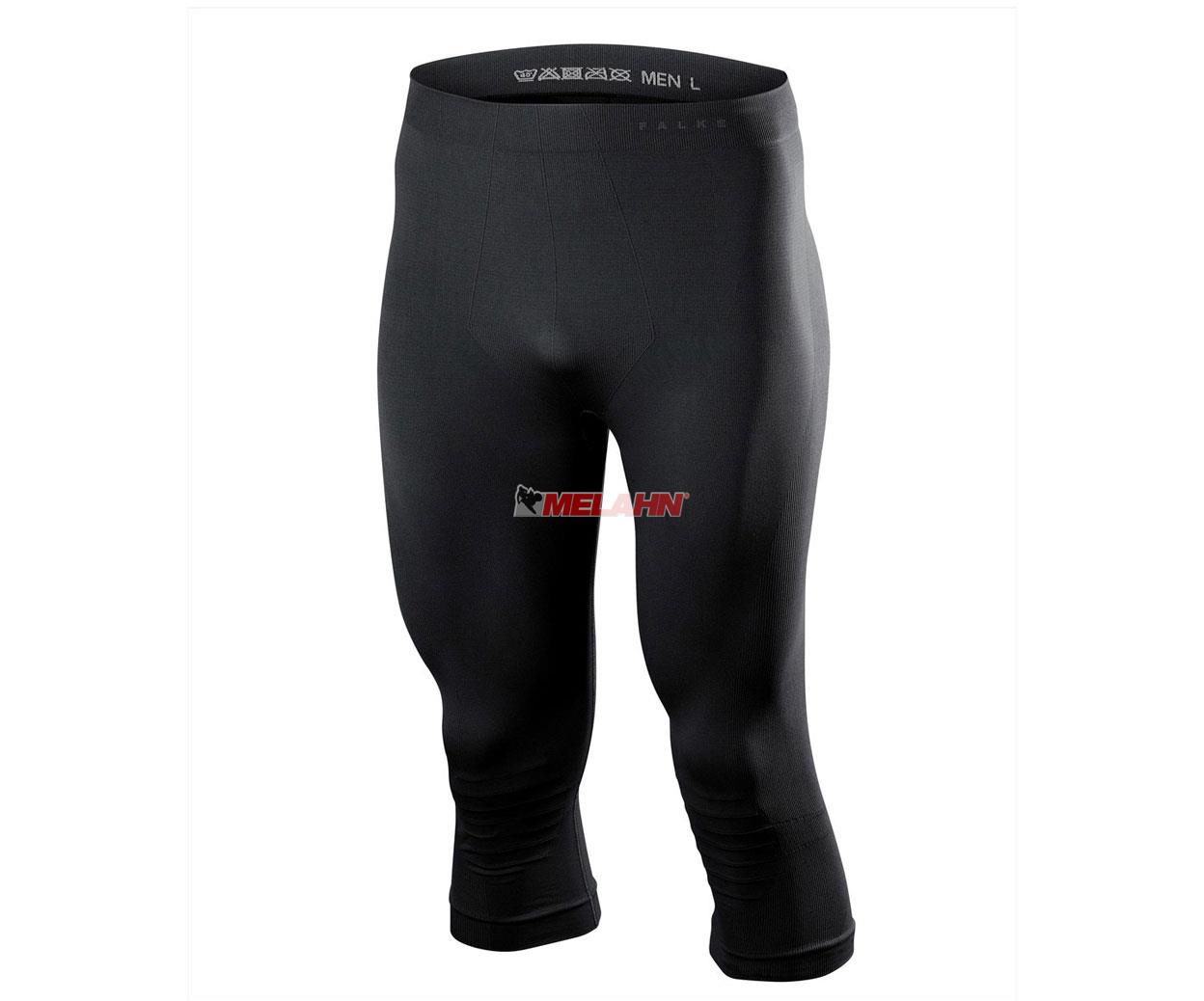 FALKE 3/4-Hose: Warm, schwarz