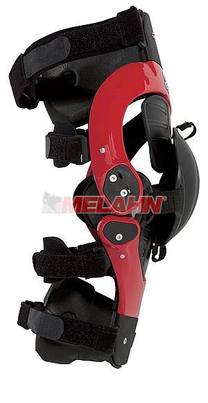 ASTERISK Knee Brace (Paar): CELL™ Strap, rot