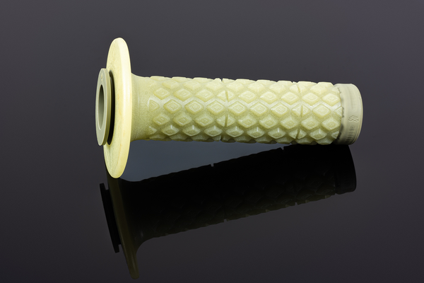 RENTHAL Griff (Paar): Dual Compound DL Comfort Aramid, creme/grau