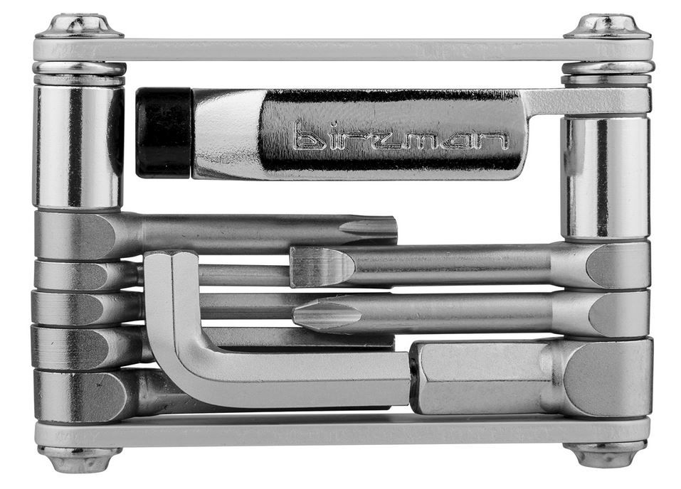 BIRZMAN Bike Minitool: Multitool Feexman E-Version Multi Tool 10 Funktionen, silber