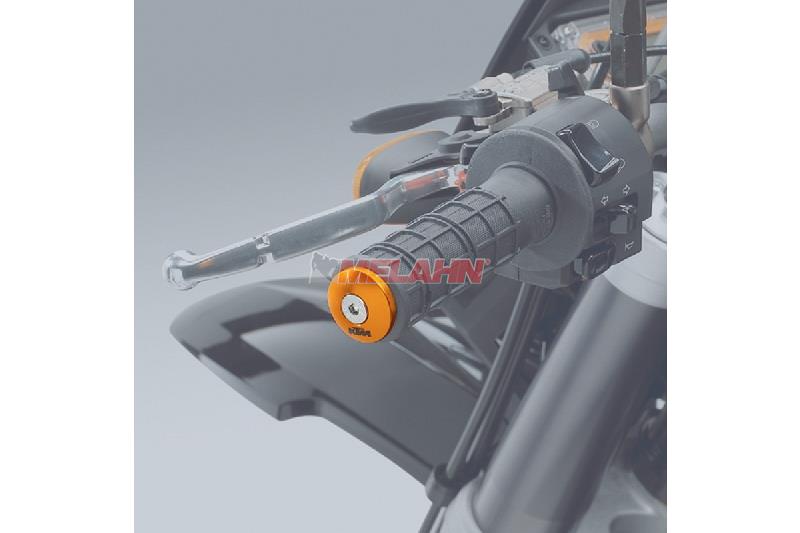 KTM Aluminium-Lenkerenden (Paar), orange