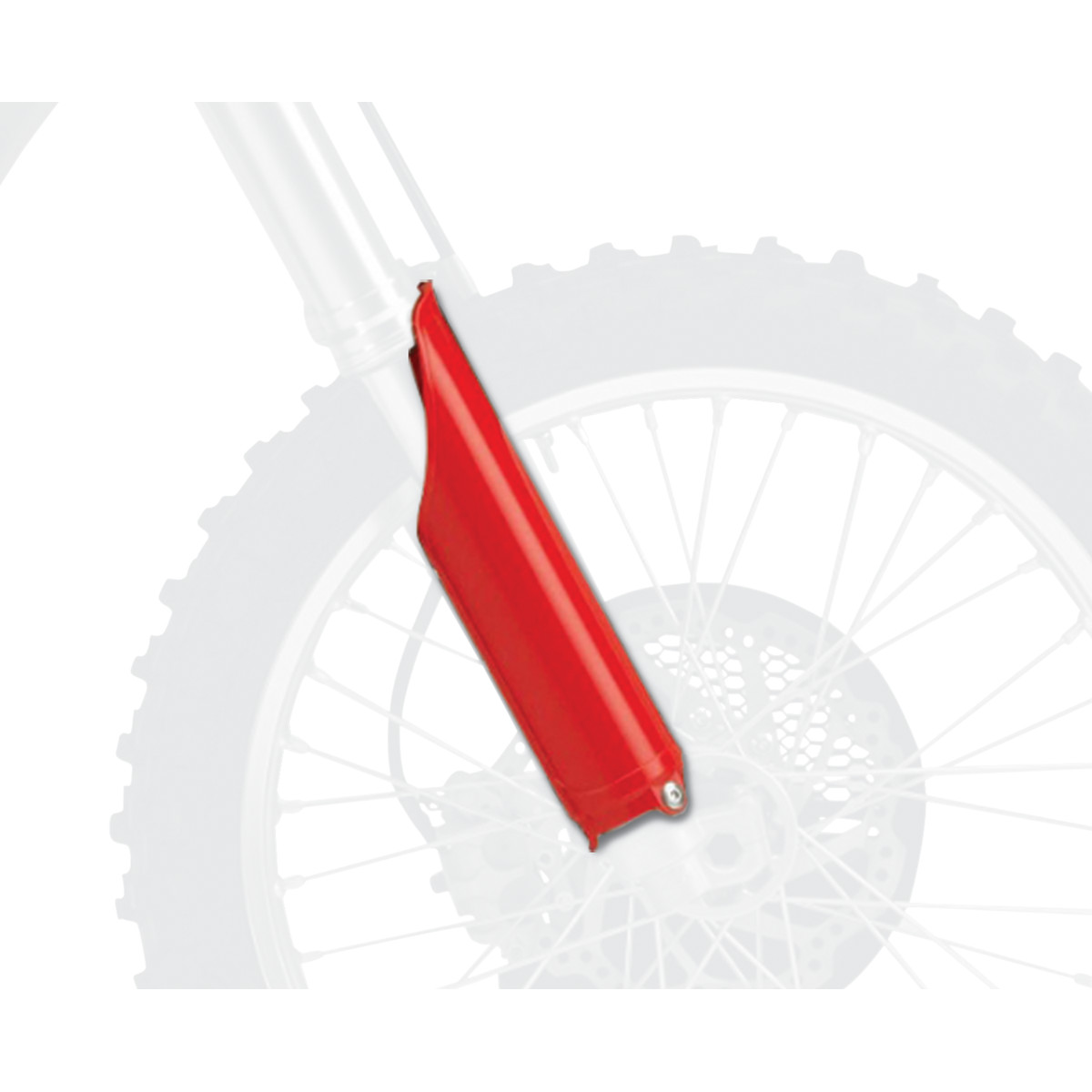 POLISPORT Gabelschutz (Paar) für Honda CRF 250/450 R/RX 2019-, rot