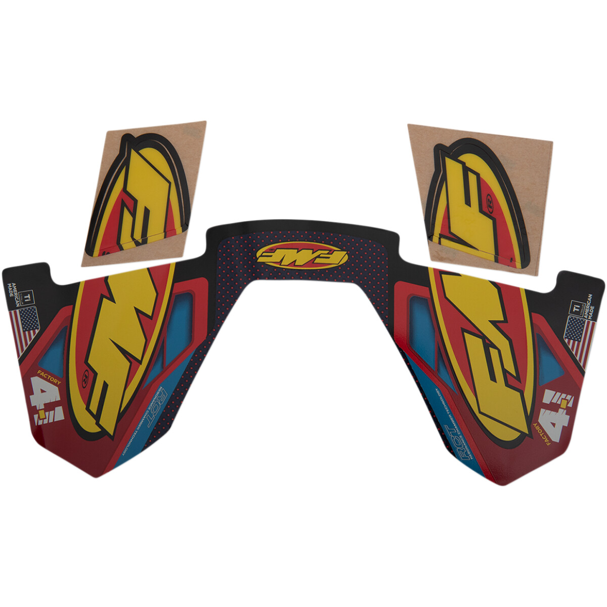FMF Aufkleber Endschalldämpfer Factory 4.1 RCT, 2-teilig