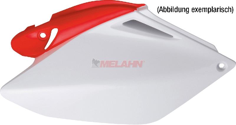 POLISPORT Seitenteile (Paar) für Honda CRF 250 2006-2009, schwarz