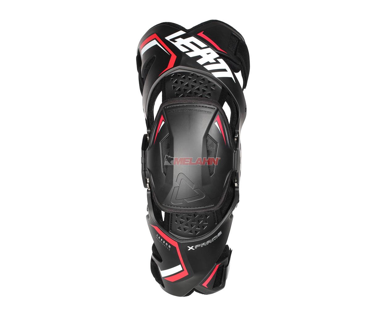 LEATT Knee Brace (Paar): X-Frame, schwarz
