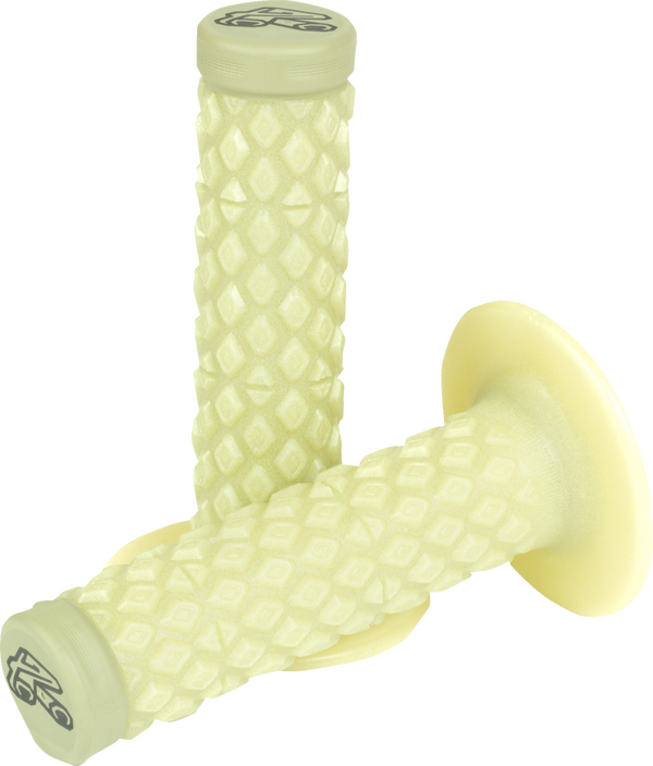 RENTHAL Griff (Paar): Dual Compound DL Comfort Aramid, creme/grau