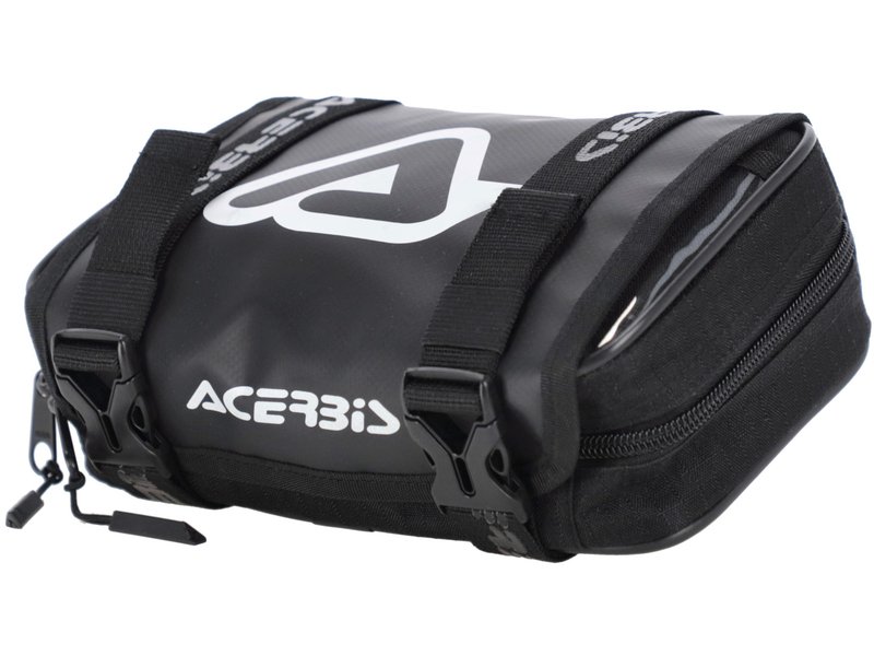 ACERBIS Werkzeugtasche für den hinteren Kotflügel, schwarz/weiß