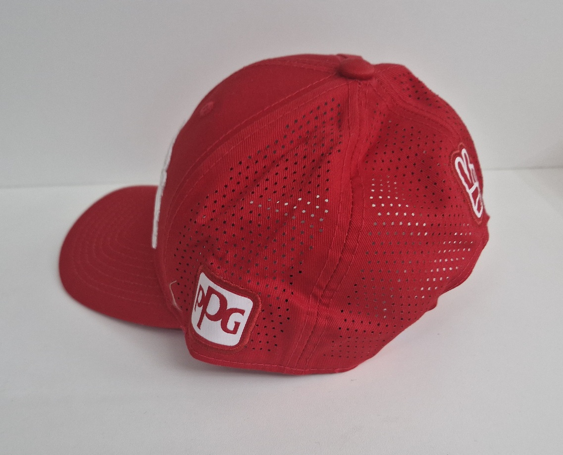 TROY LEE DESIGNS Snapback Cap: GasGas Team Curved, rot
