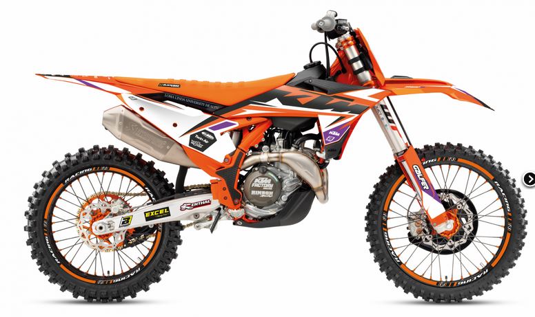 BLACKBIRD Dekor-Kit: Dream 5 Chrom für KTM 125-500 SX 2025- / EXC 2026-