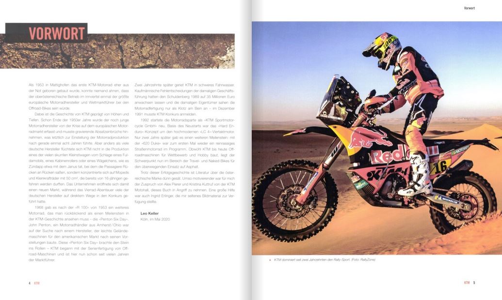 Buch: KTM-Motoräder seit 1953 von Leo Keller