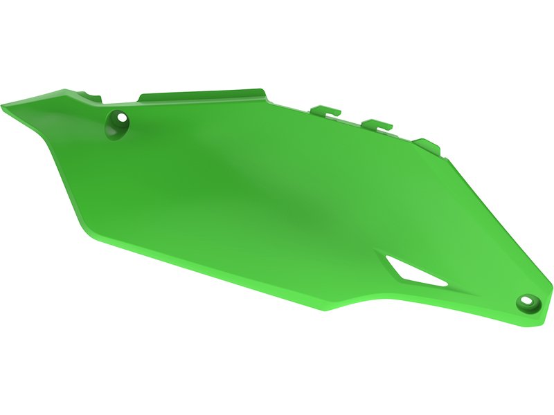POLISPORT Seitenteile (Paar) für KXF 250 2021-2024 / 450 2019-2023, grün