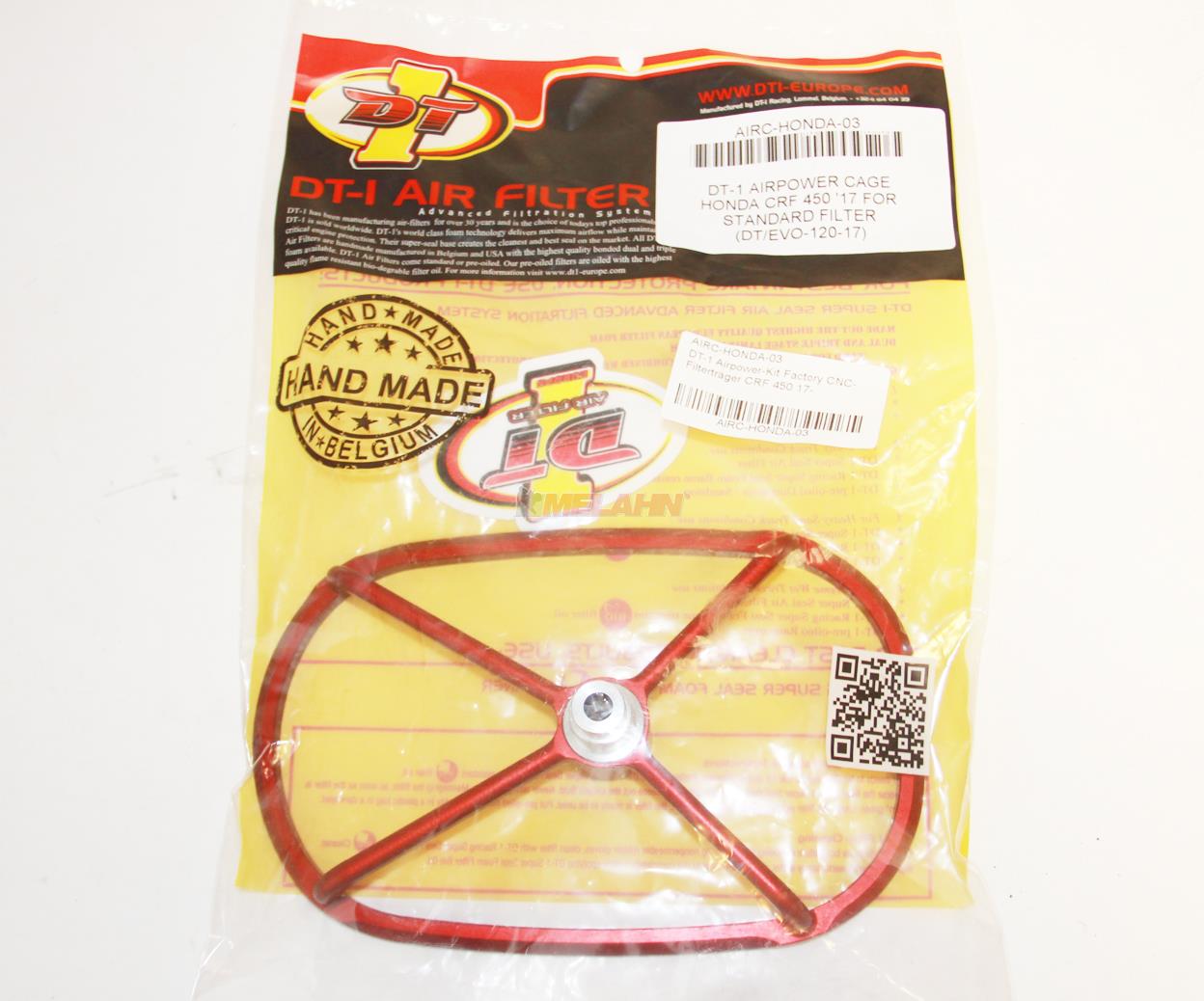 DT-1 Airpower-Kit Factory CNC-Filterträger CRF 250 18-21 / 450 17-20