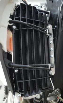 ENDURO ENGINEERING Aluminium-Kühlerschutz (Paar) für KTM SX-F 16-18 / EXC-F 17-19 / Husqvarna FC/TC