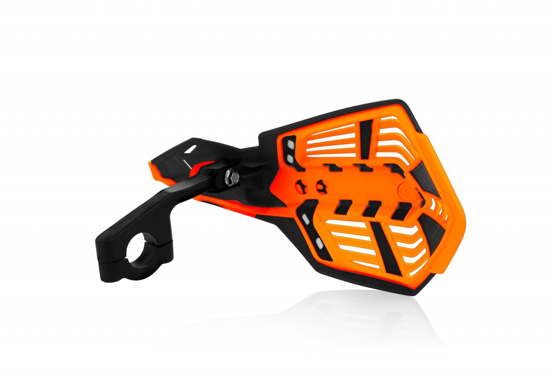 ACERBIS Handprotektor (Paar): X-Future, schwarz/orange