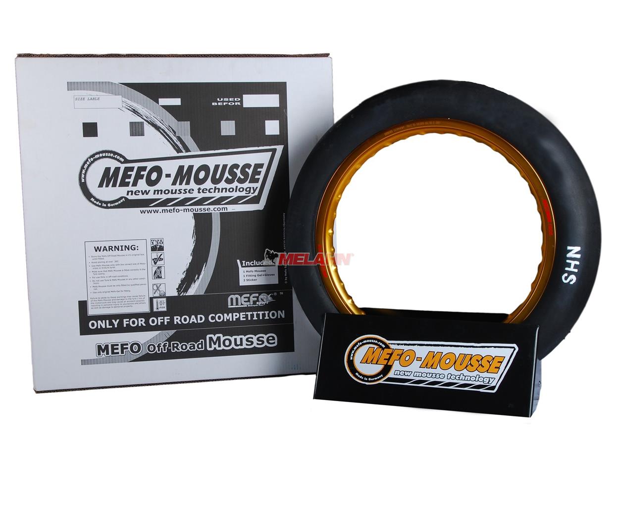 MEFO Mousse 12 Zoll vorne (60/100-12 / 2.50)
