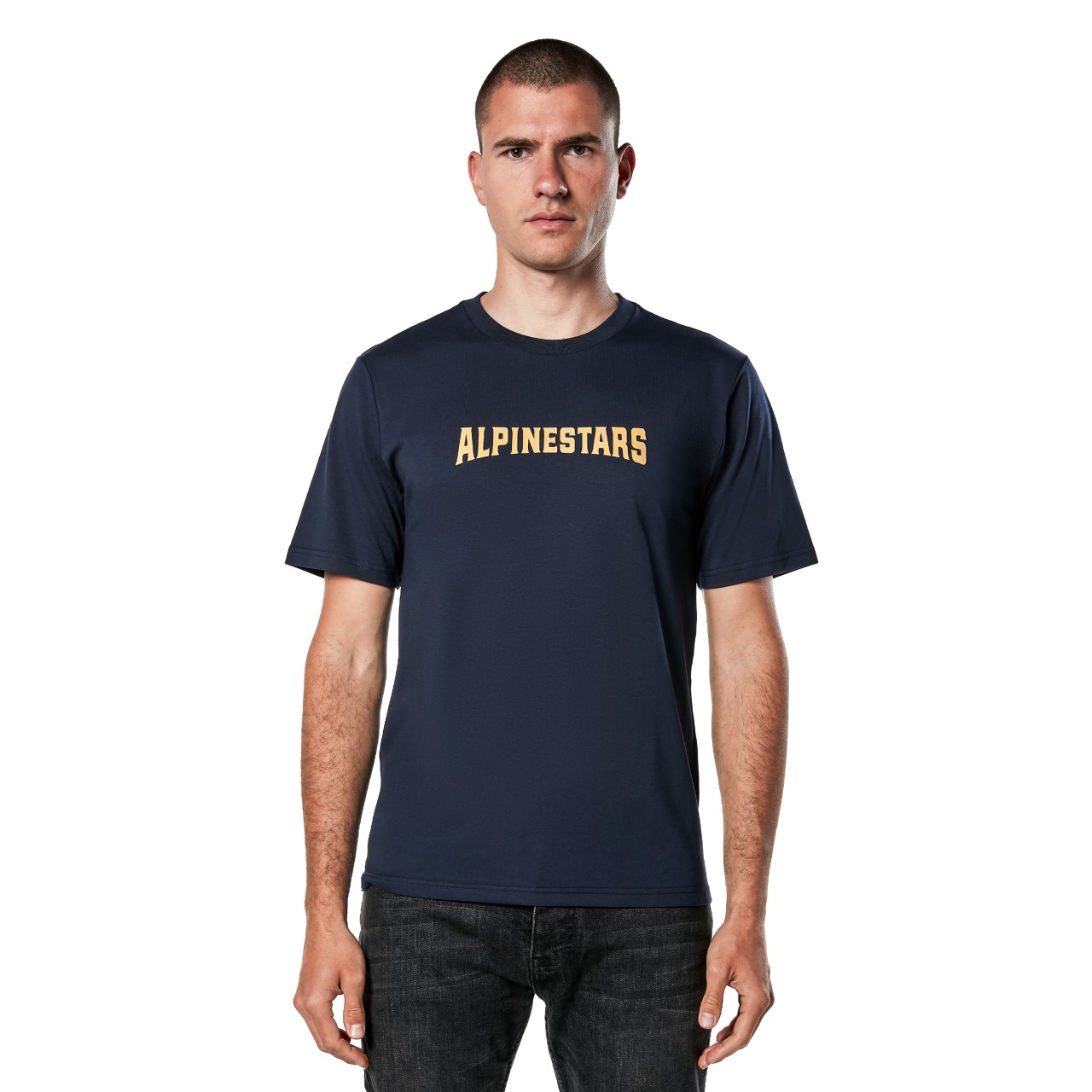 ALPINESTARS T-Shirt: Stax, navy