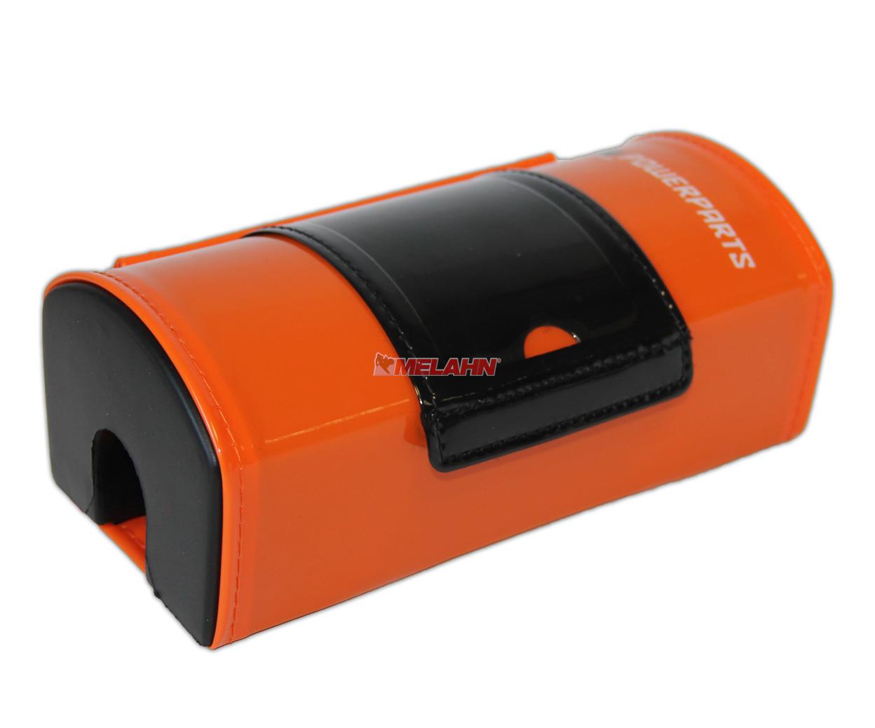 KTM Lenkerpolster mit Kartentasche, orange