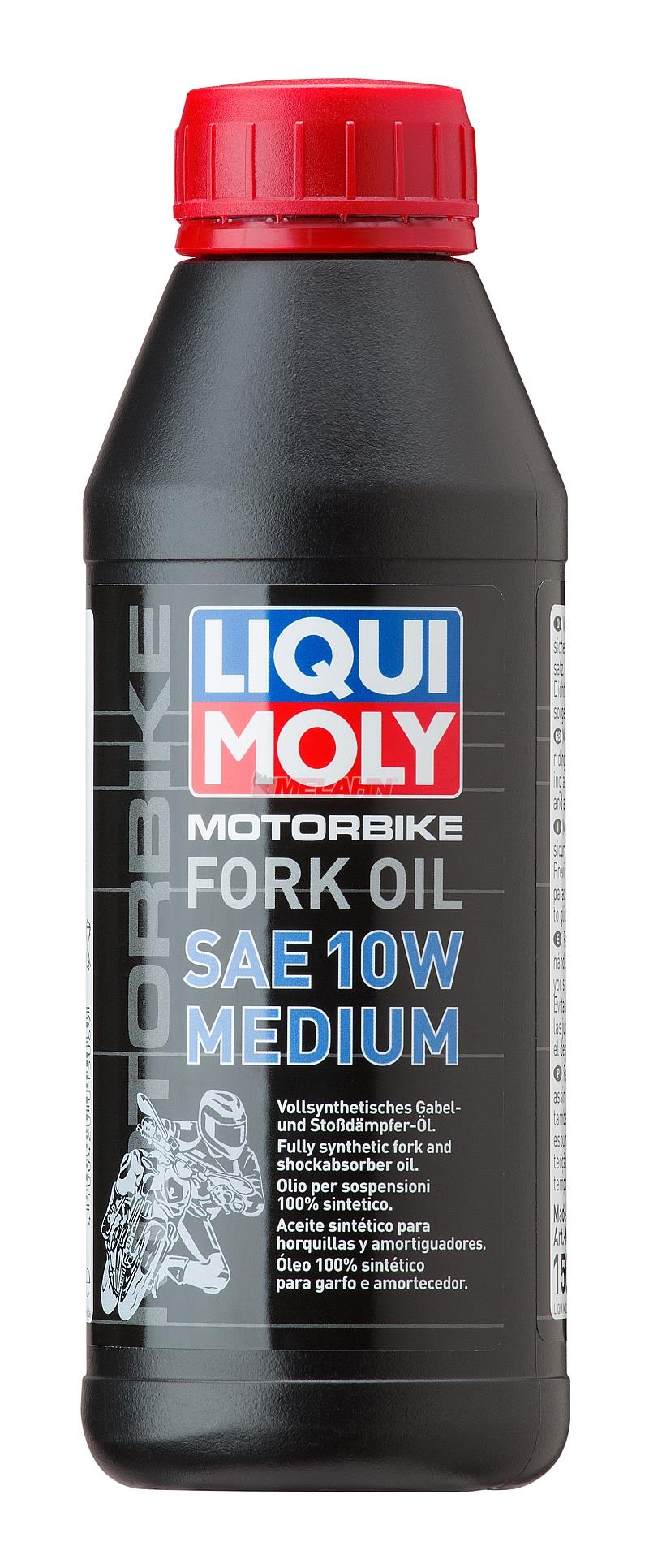 LIQUI MOLY Gabelöl: Fork Oil 10W medium, 1l