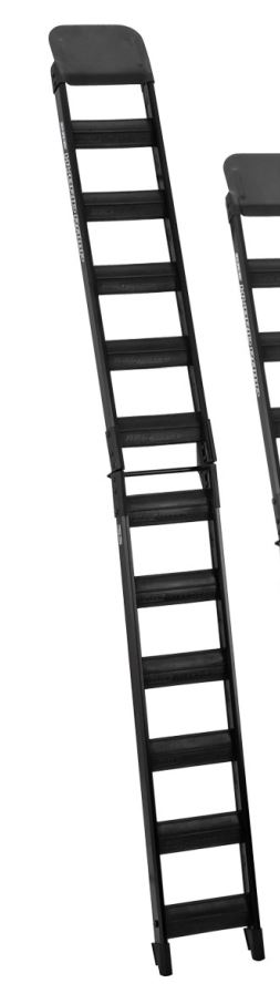 DRC Auffahrrampe, faltbar, schwarz, 180x20cm